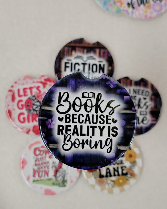 Books Because Reality Is Boring