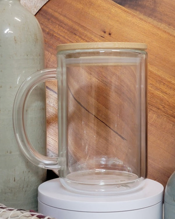 Custom Snow Globe Tumbler — Glass