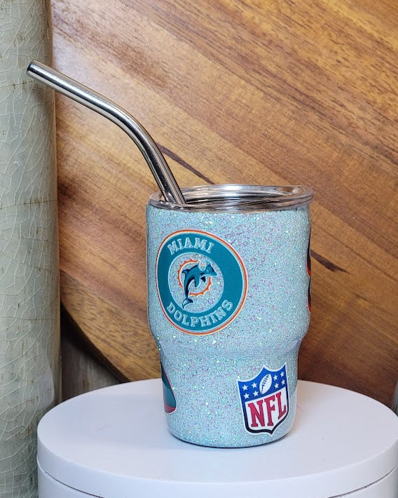 3 Oz Dolphins Mini Shot Tumbler