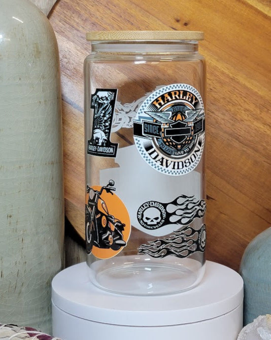 16 Oz Orange Logo Bike Libby Cup