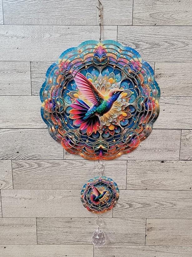 Hummingbird Wind Spinner