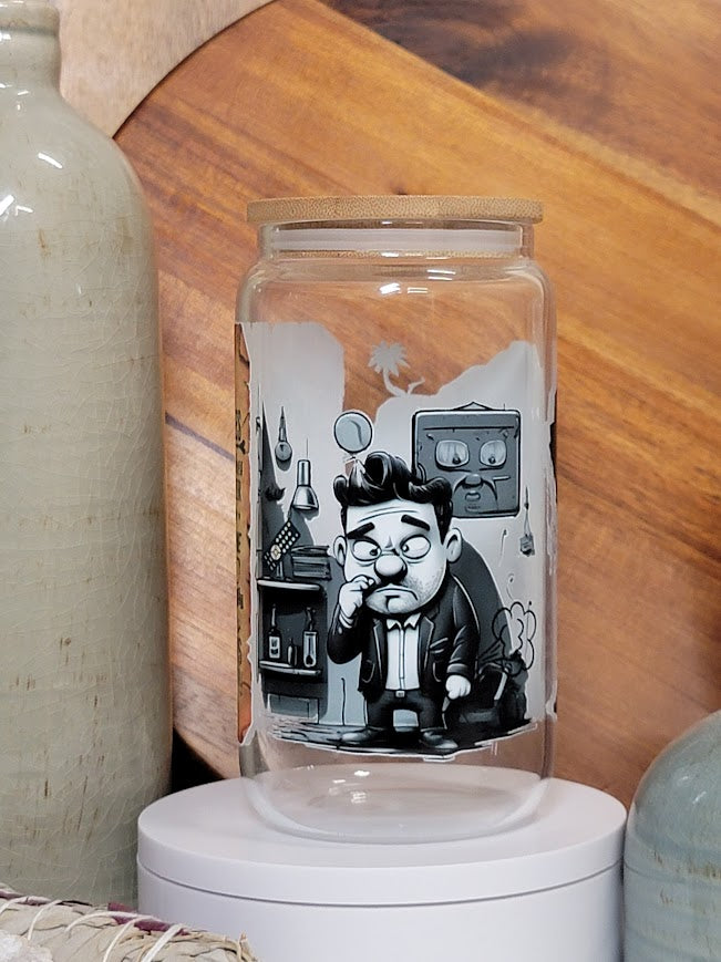 16 Oz Man Cave Rules Libby Cup