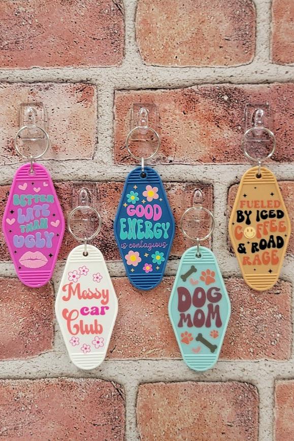 Vintage Motel Keychains Group 10