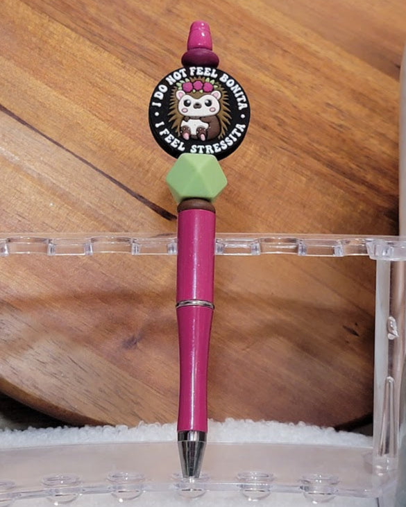 Positive Vibes Beaded Pens