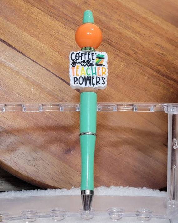 Teacher Beaded Pens Group 02