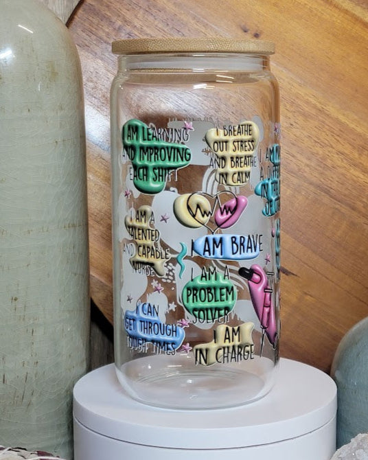 16 Oz Positive Nurse Libby Cup