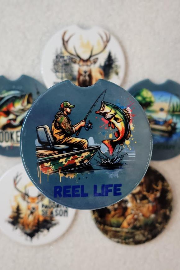 Reel Life Car Coaster