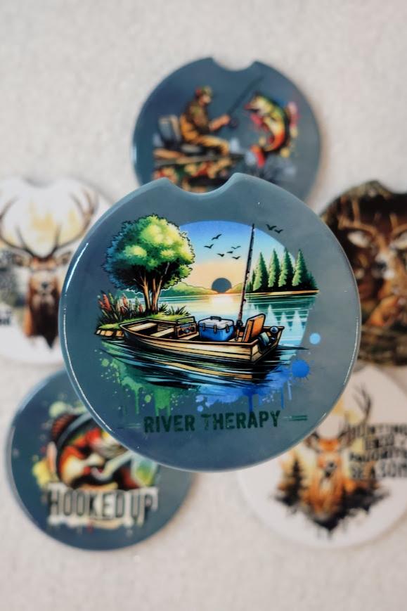 River Therapy Car Coaster