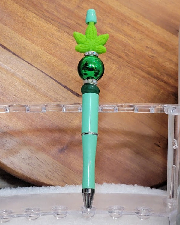 Weed Beaded Pens Group 2
