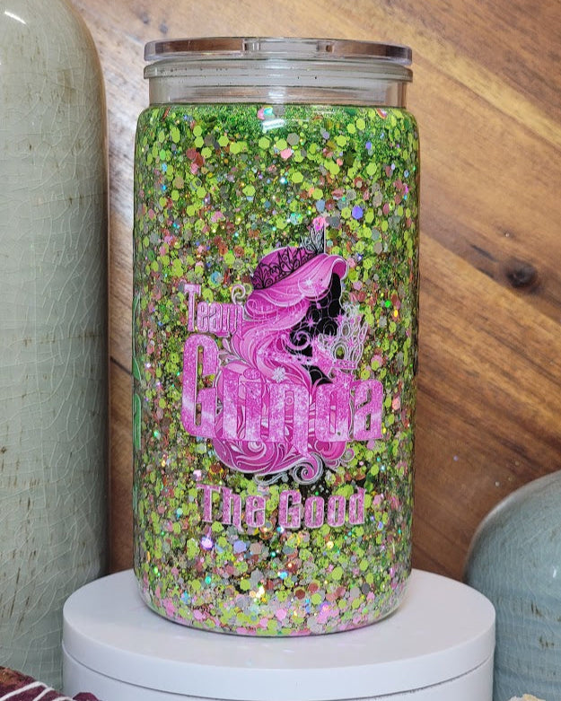 16 Oz Shiz Uni Slow Flow Glitter Acrylic Libby Cup