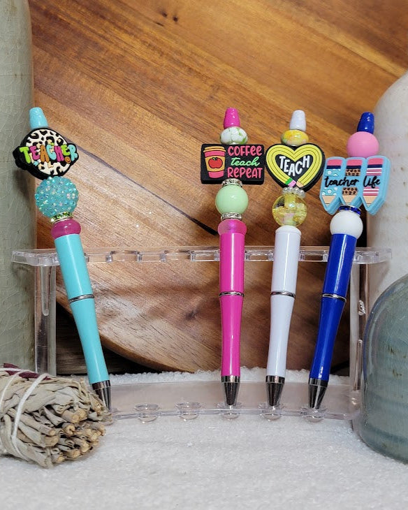Teacher Beaded Pens Group 01
