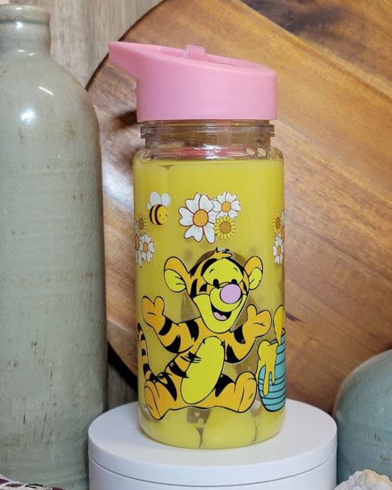 12 Oz Honey Bee Kids Acrylic Snow Globe Water Bottle