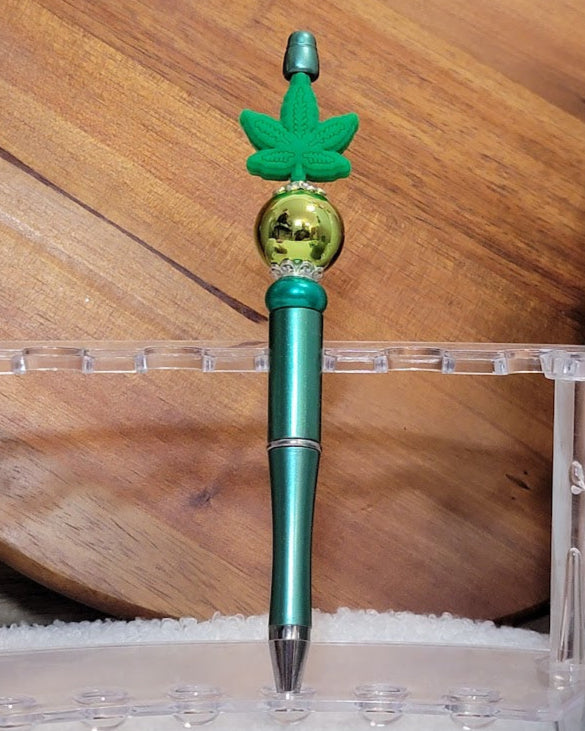 Weed Beaded Pens Group 1