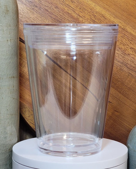 Custom Snow Globe Tumbler — Acrylic