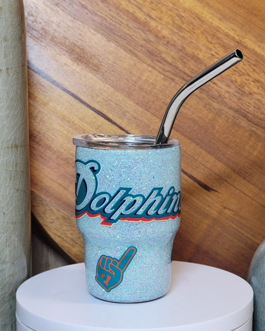 3 Oz Dolphins Mini Shot Tumbler