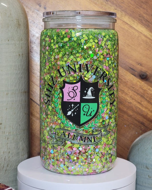 16 Oz Shiz Uni Slow Flow Glitter Acrylic Libby Cup